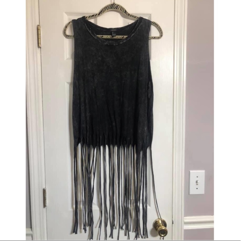 Fringe tank top